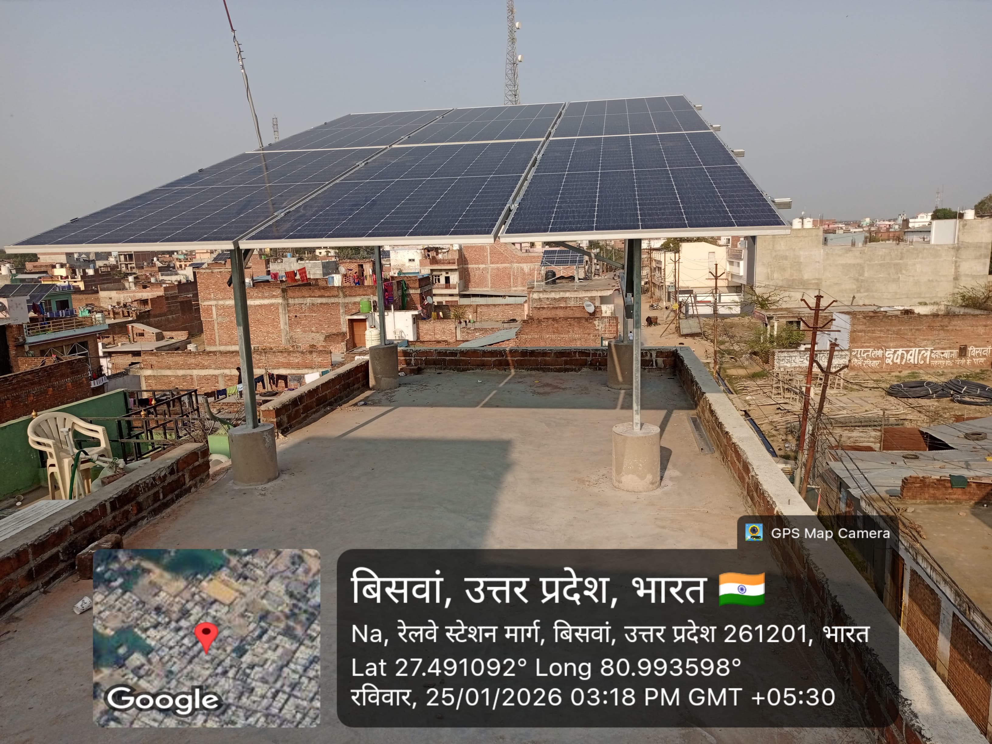Premium solar installation in agra by TensionFreez